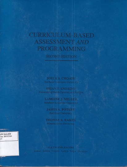 Curriculum Based Assessment And Programming - Second Edition