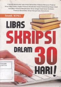 Libas Skripsi Dalam 30 Hari