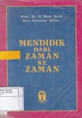 Mendidik Dari Zaman Ke Zaman
